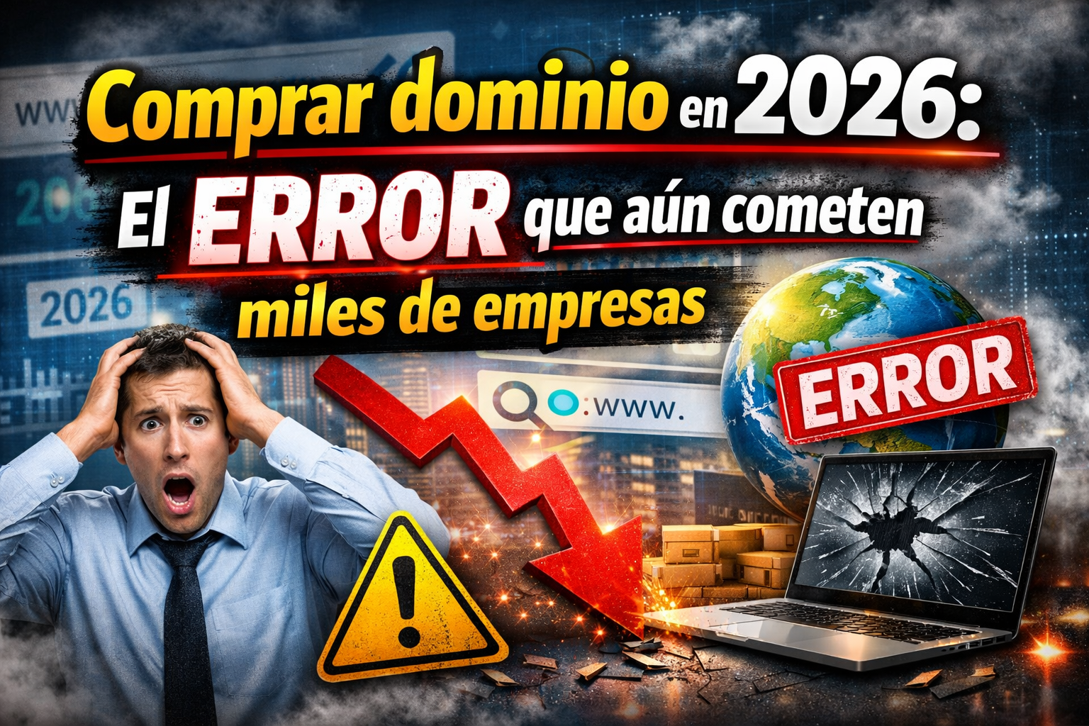 "Comprar dominio en 2026: el error que aún cometen miles de empresas"